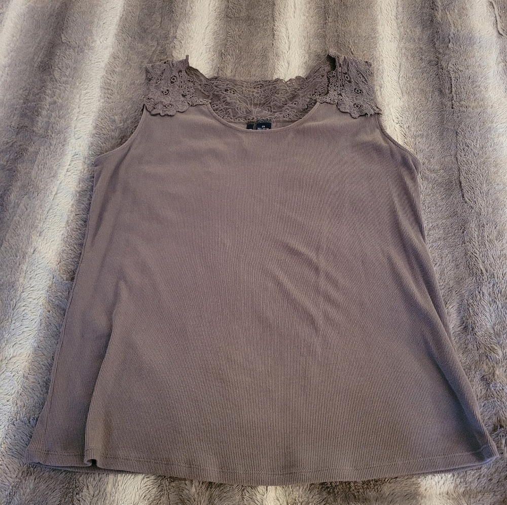 Ribbed tank top size 2x